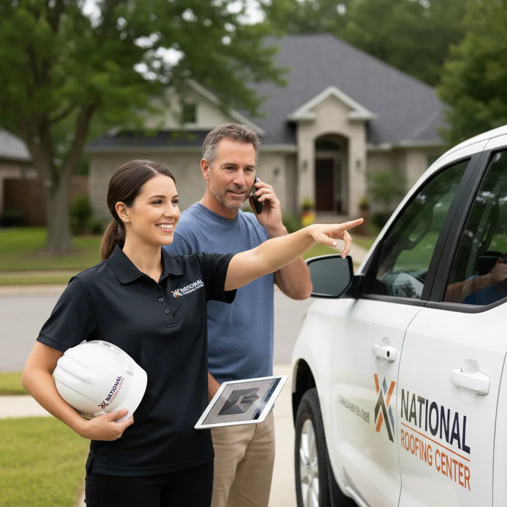 National Roofing Center customer support in Krum
